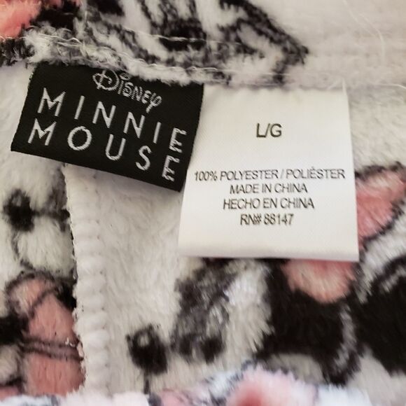 Disney Minnie Mouse Elastic Drawstring Waist Sleepwear Bottoms - Picture 3 of 6